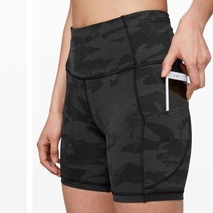 Lululemon fast and free bike short 6” inseam